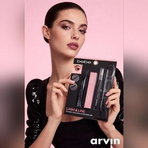 Bebe Lash & Line Eyeliner Set - Black and Pink